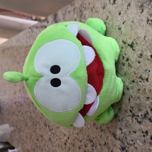 Like New Om Nom Talking Plush Cut the Rope
